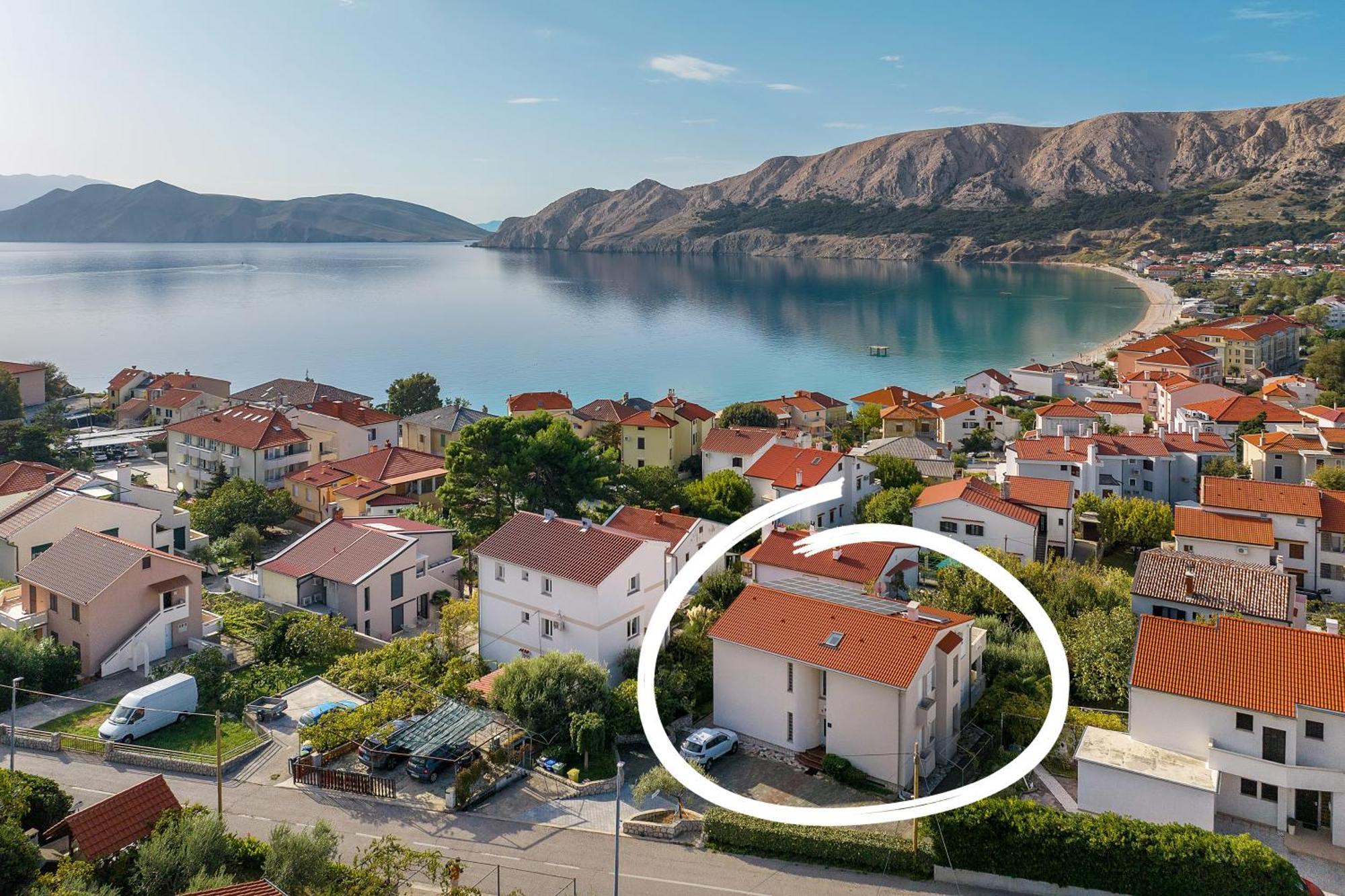 Apartments With Terrace Baška Eksteriør bilde